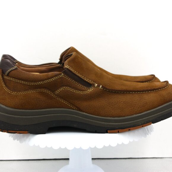 Johnston & Murphy XC4 Brown Leather Loafers - Size 12 - Picture 2 of 16